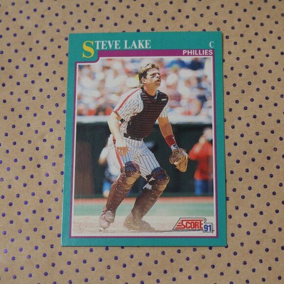 Steve Lake #572 Baseball Card - Picture 1 of 2